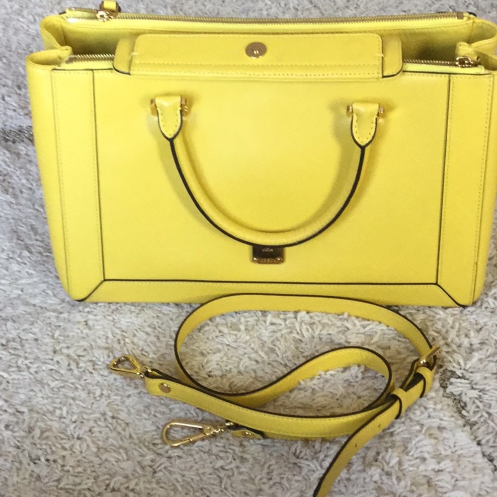 ❌SOLD❌MCM large Nuovo saffiano leather bag